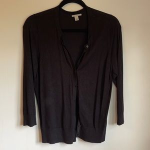 Nordstrom Halogen black cardigan